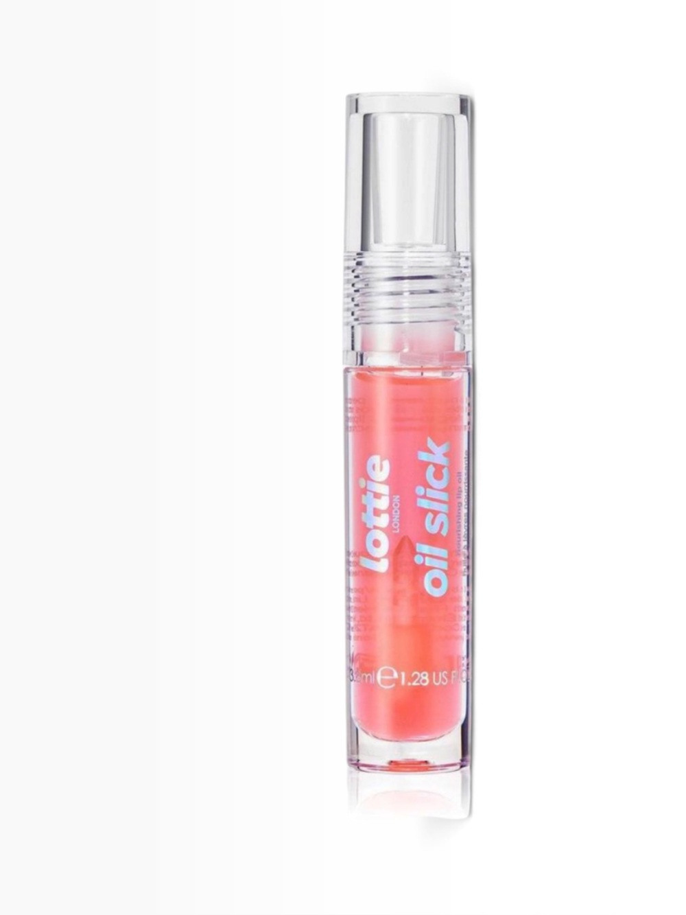 LOTTIE LONDON Oil Slick Lip Oil in Peachy Cheeks